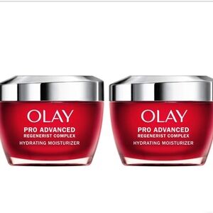 NEW Olay Pro Advanced Regenerist Complex Hydrating Moisturizer 1.7 Oz 2-Pack